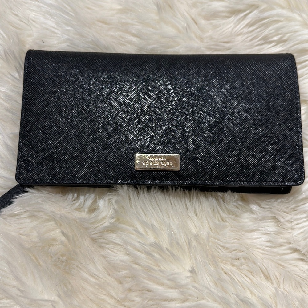 Beautiful, Kate Spade, wallet, black